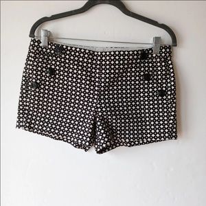 J Crew geometric pattern shorts